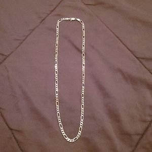 Sterling silver link necklace